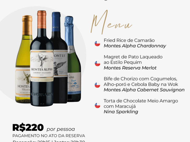 Jantar Harmonizado – Agosto 2025