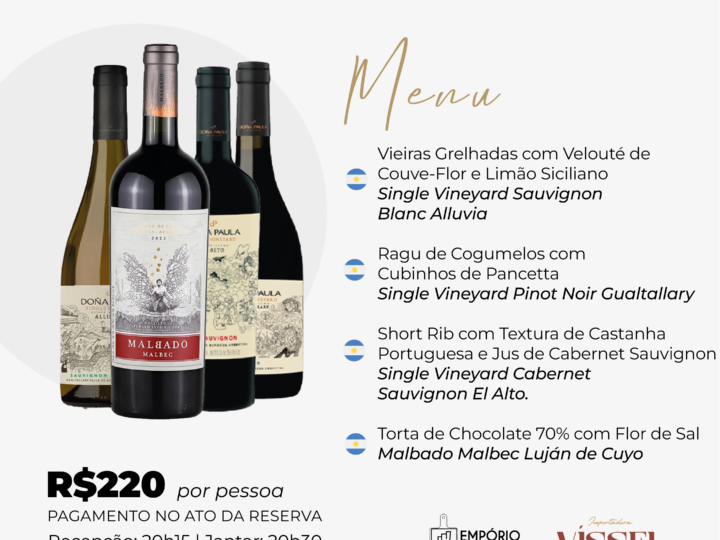 Jantar Harmonizado – Novembro 2025