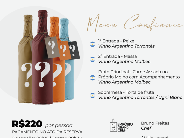 Jantar Harmonizado – Outubro 2025